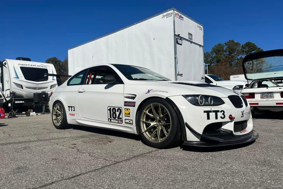 BMW E92 Coupe M3 with 18 VS-5RS in Motorsport Gold on BMW E90 E92