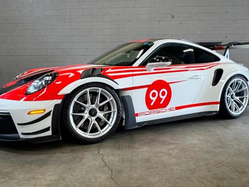 White Porsche 911 - VS-5RE in Race Silver