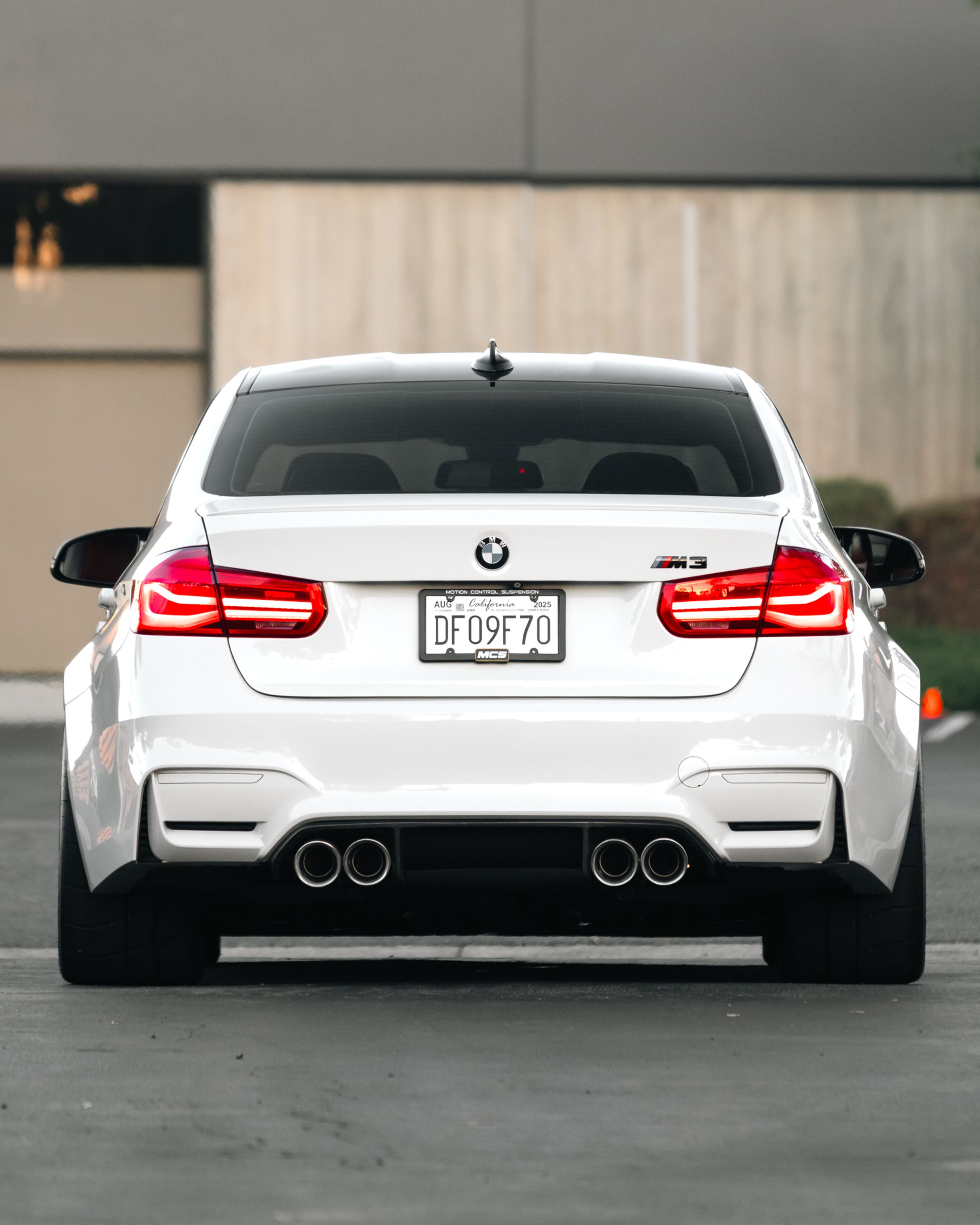 White BMW F80 M3 with 18" ML-10RT Apex wheels in Machined Lip Race Silver