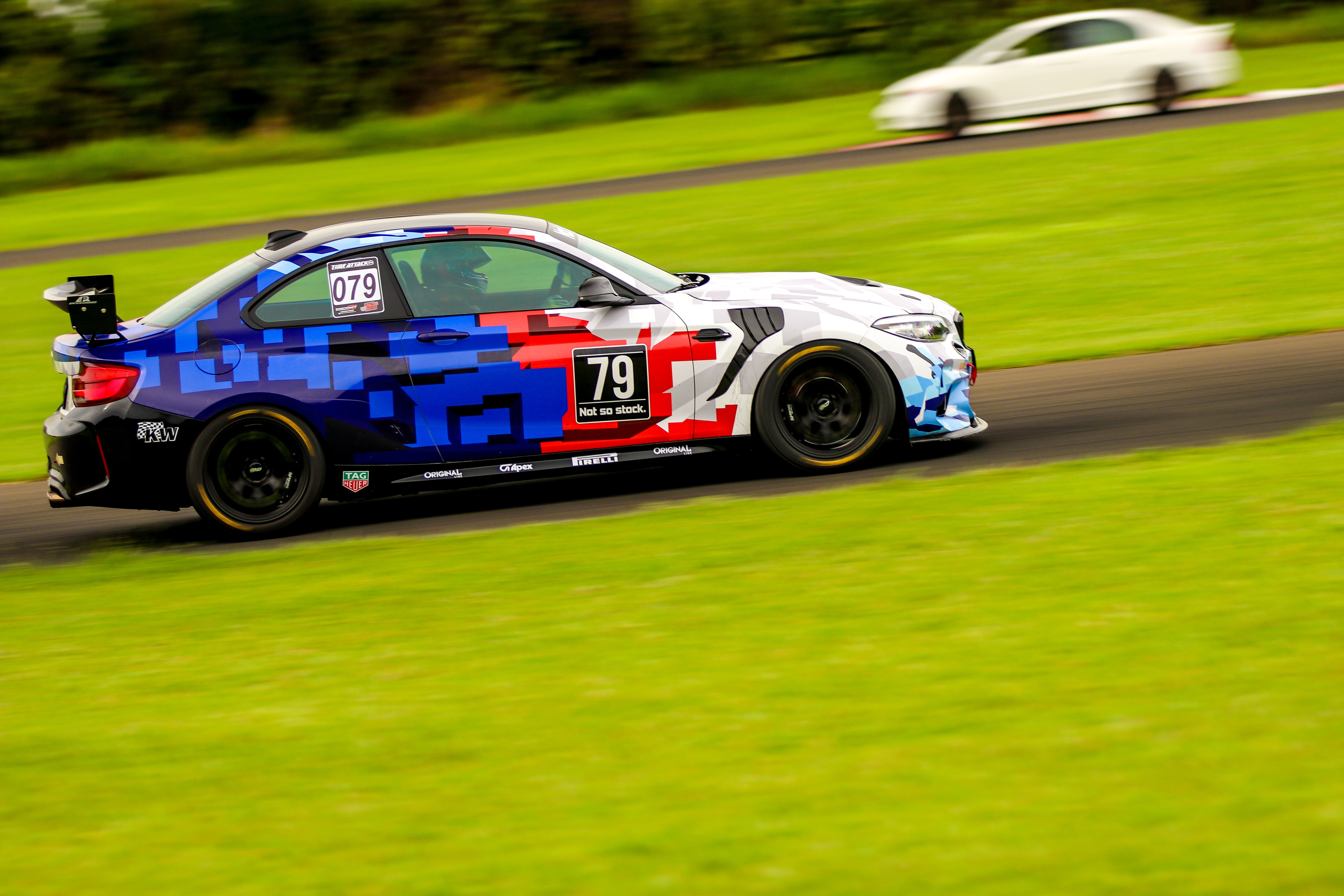 Multicolor BMW M2 - EC-7 in Satin Black