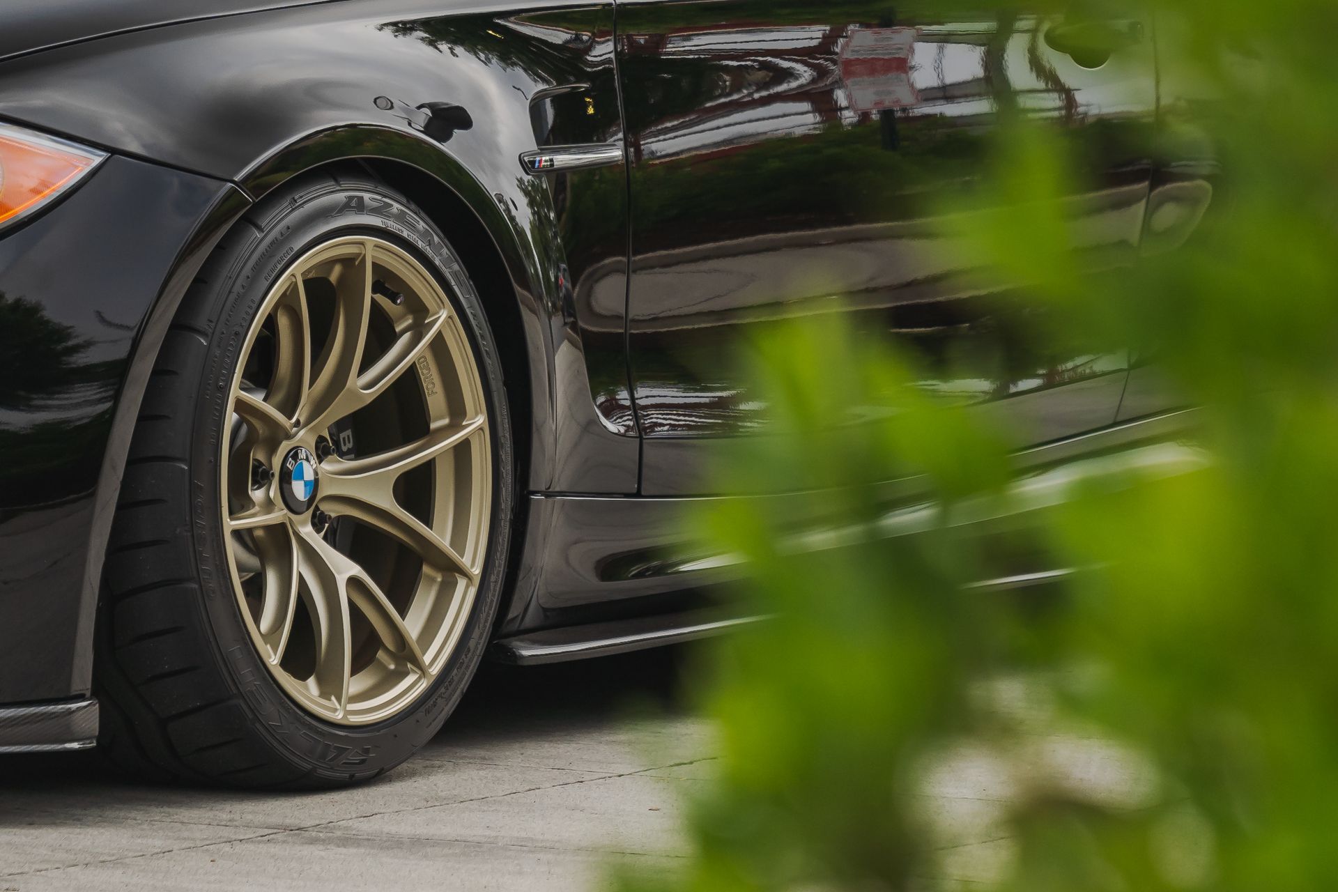 Golden Bmw Rims Bmw E82 Gold Wheels