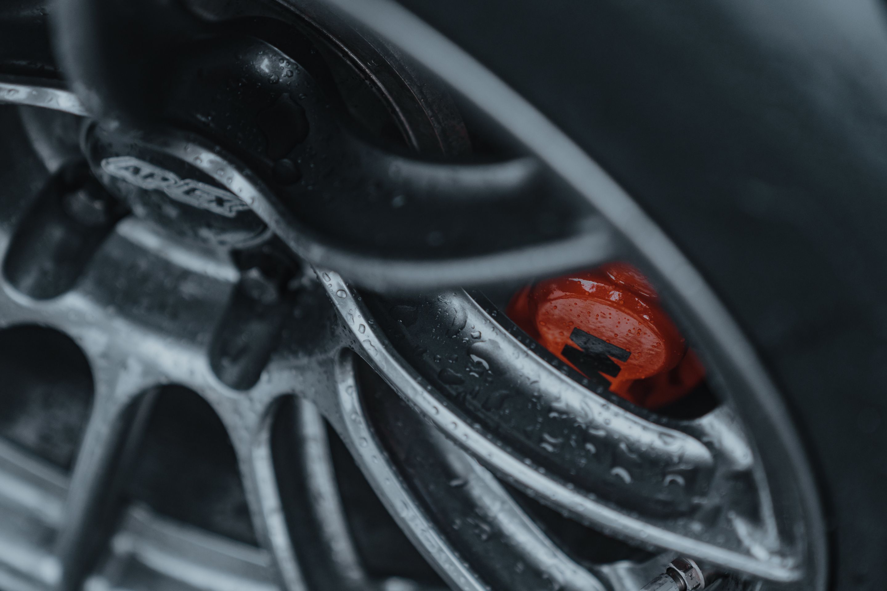 Grey BMW F87 M2 with 18" SM-10RS Apex wheels in Anthracite