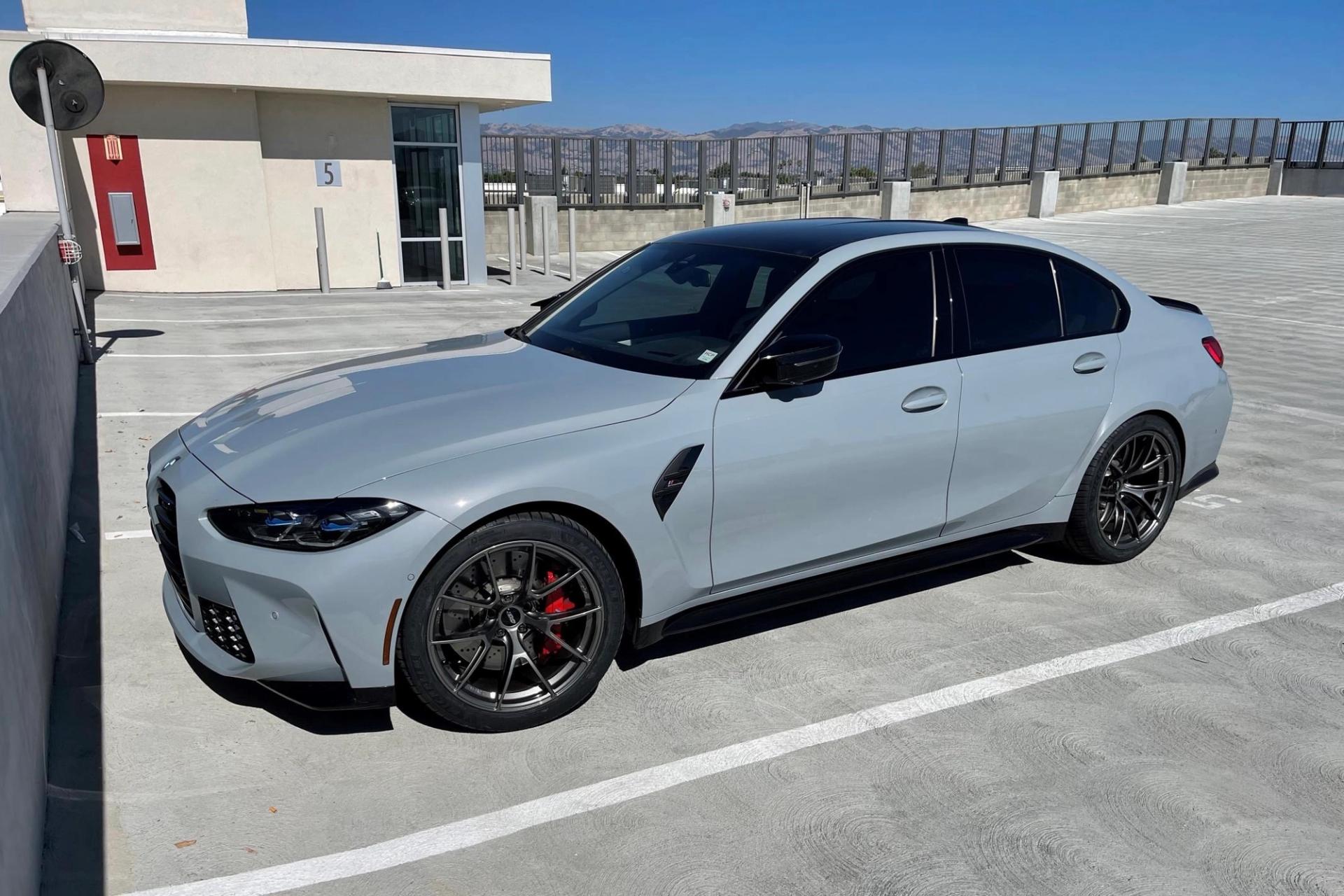 Bmw G80 M3 With 19 Vs 5rs Wheels In Anthracite