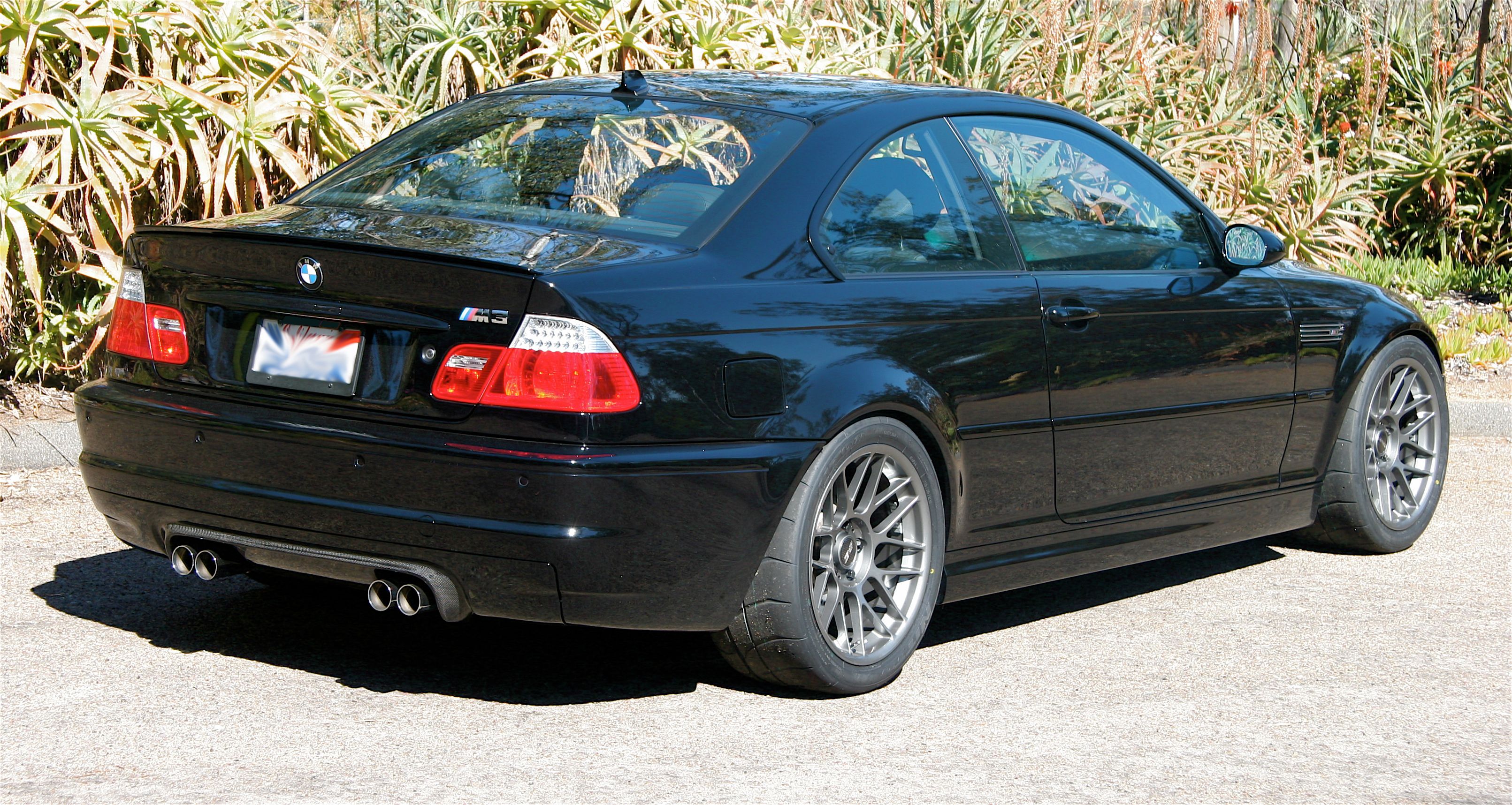 BMW E46 M3 with 18