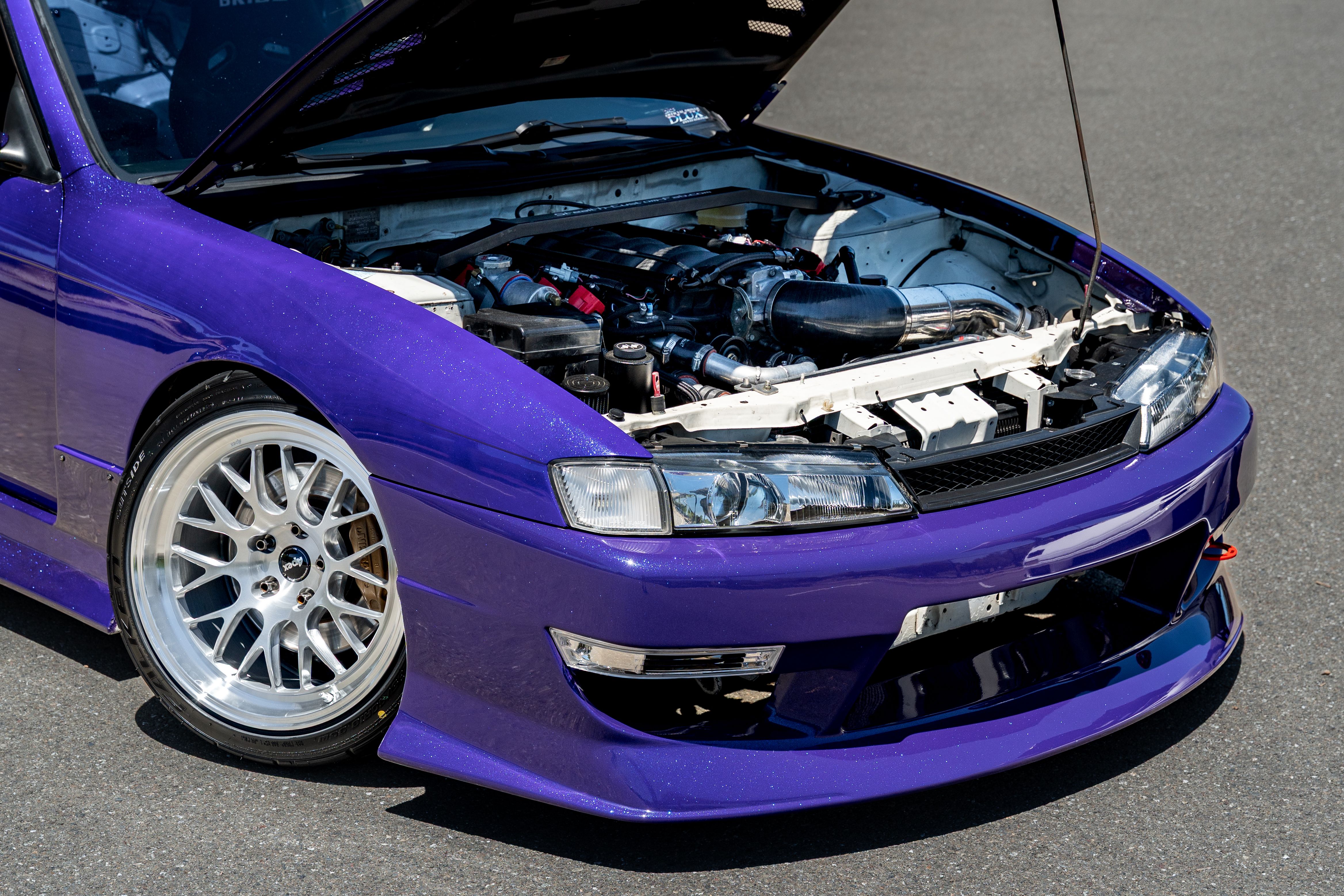Nissan S14 240SX with 18