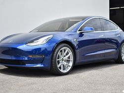 Blue Tesla Model 3 - VS-5RS in Brushed Clear