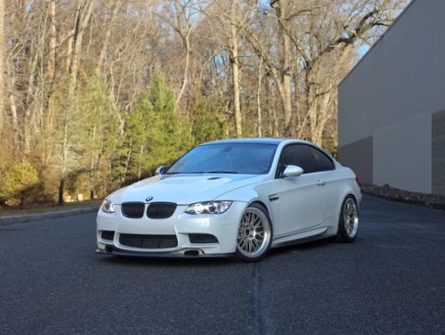 White BMW M3 - ML-10RT in Machined Lip Gloss Motorsport Gold