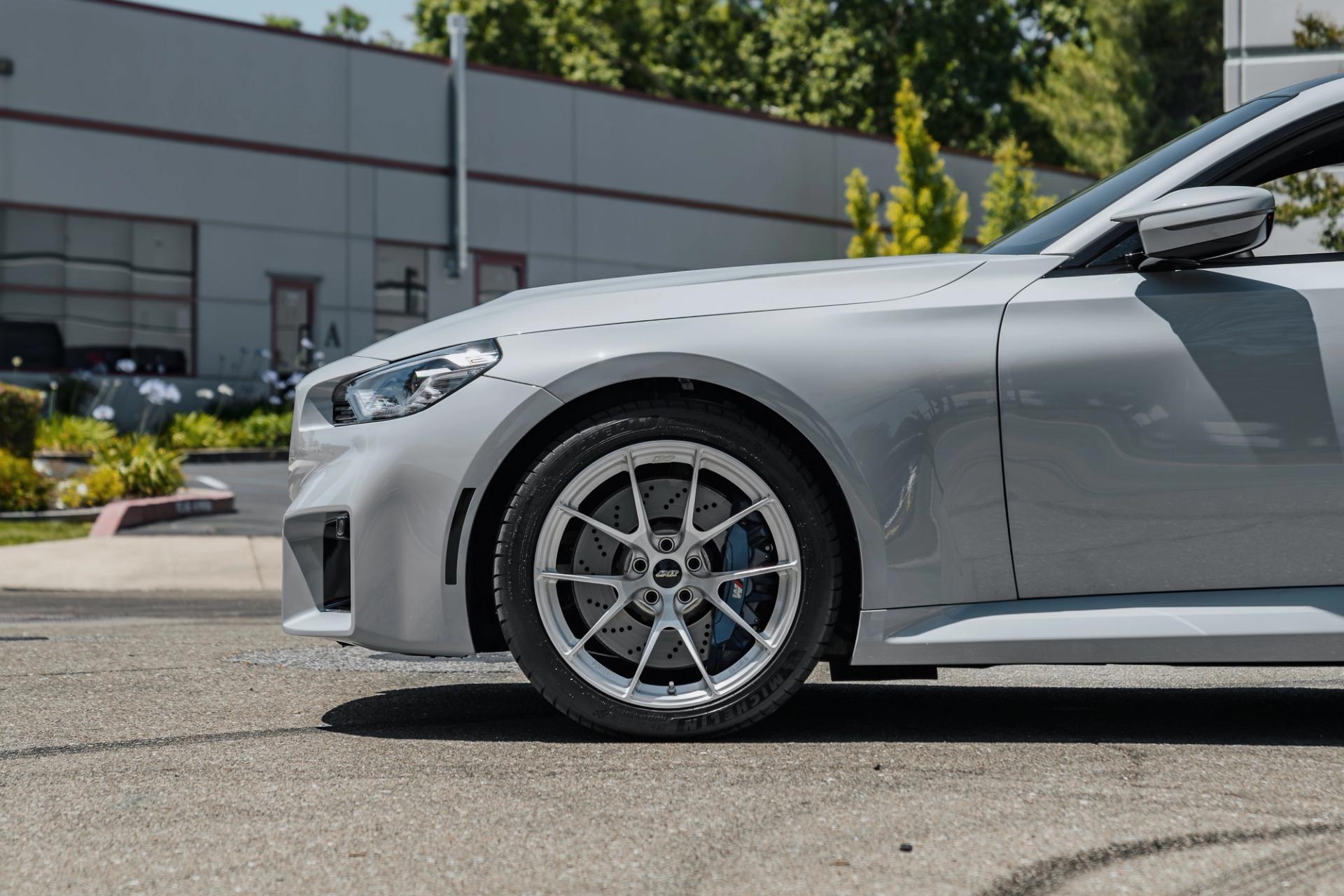 BMW G87 M2 with 19"/20" VS-5RS in Brushed Clear