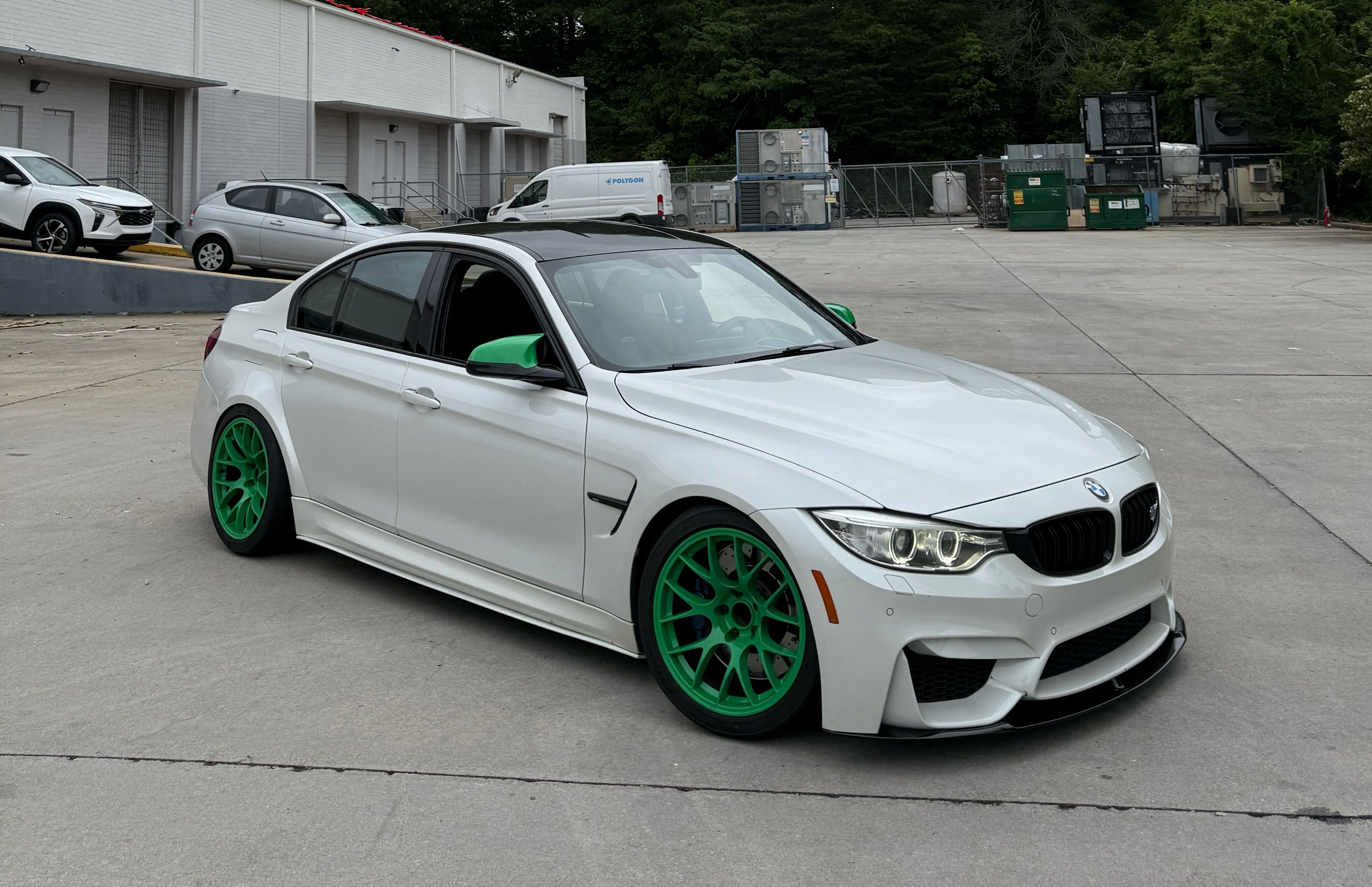 White BMW M3 - EC-7 in Custom Finish