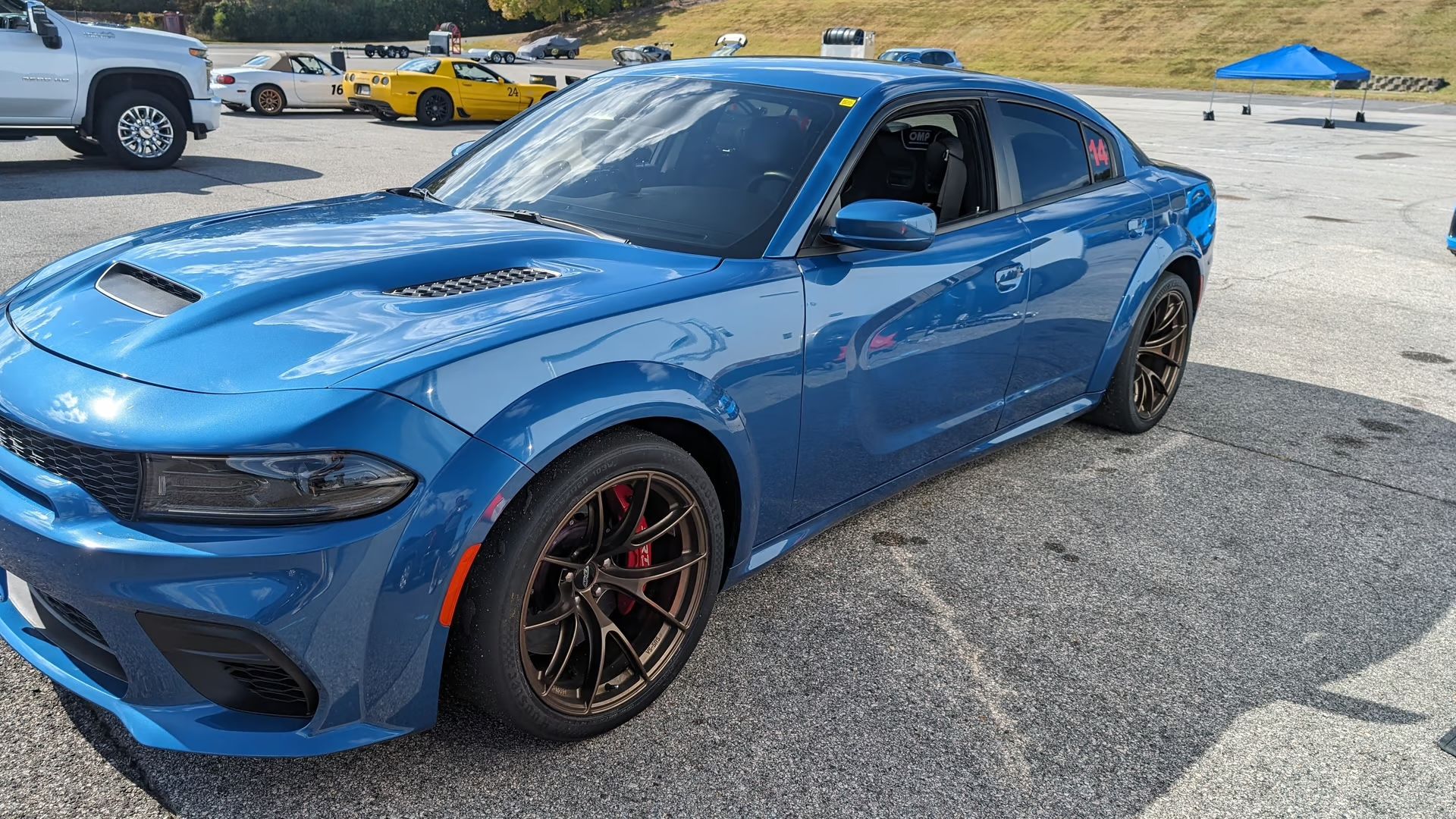 Dodge Charger SRT Hellcat Redeye Widebody with 20" VS5RS in Satin