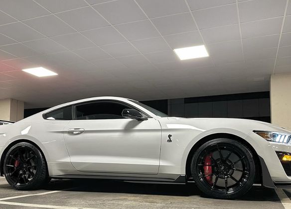 Ford S550 Mustang GT500 with 20" VS-5RS in Satin Black