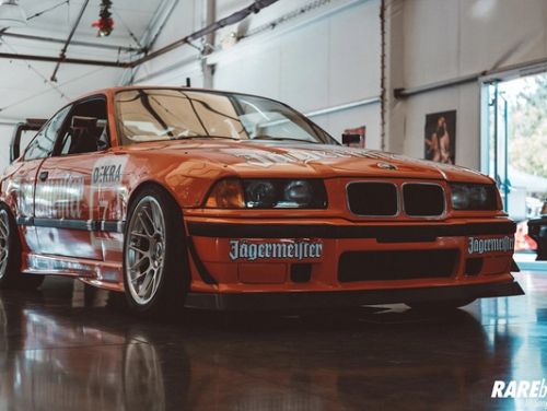 Orange BMW 3 Series - ARC-8 in Hyper Silver