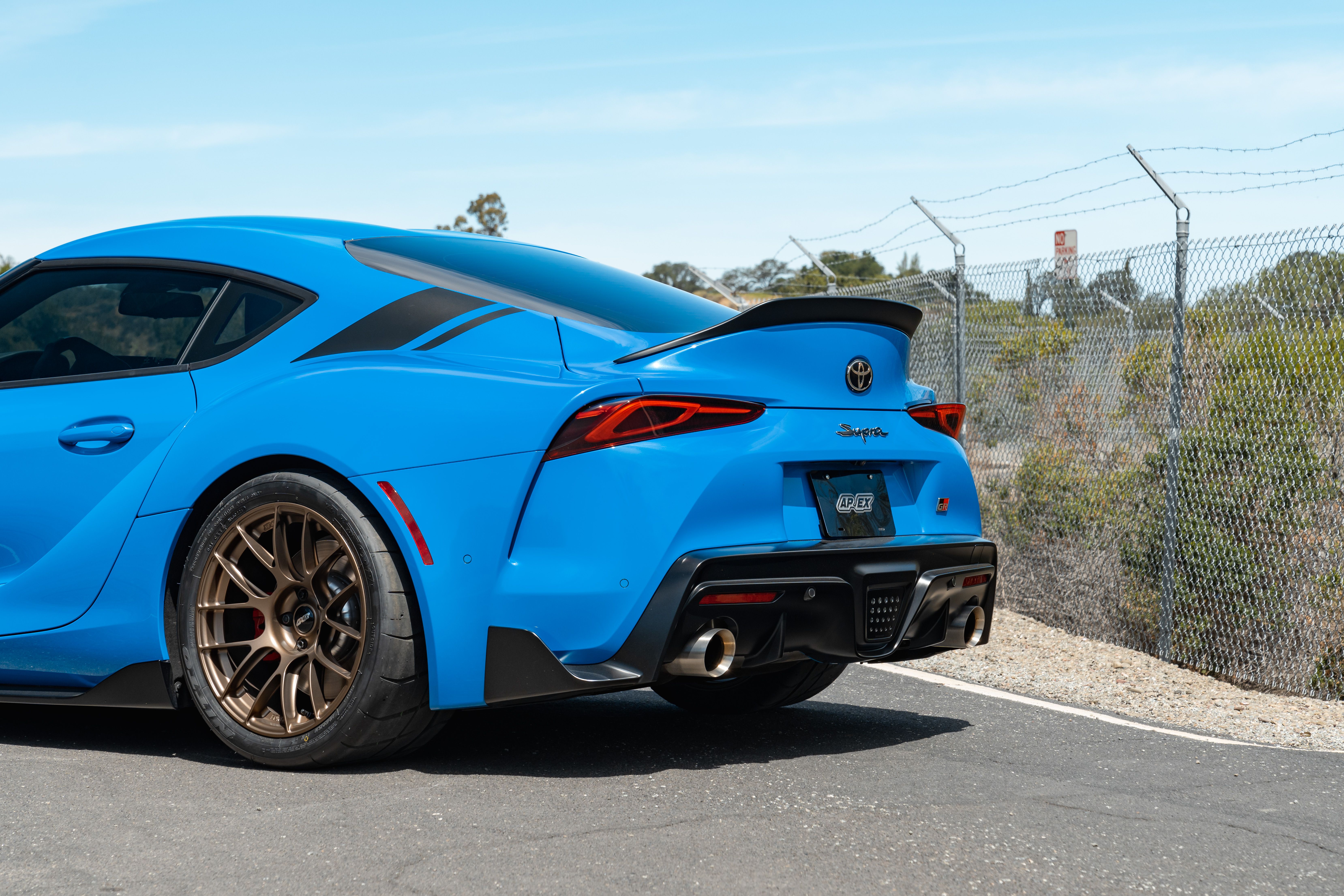 Toyota GR Supra with 18