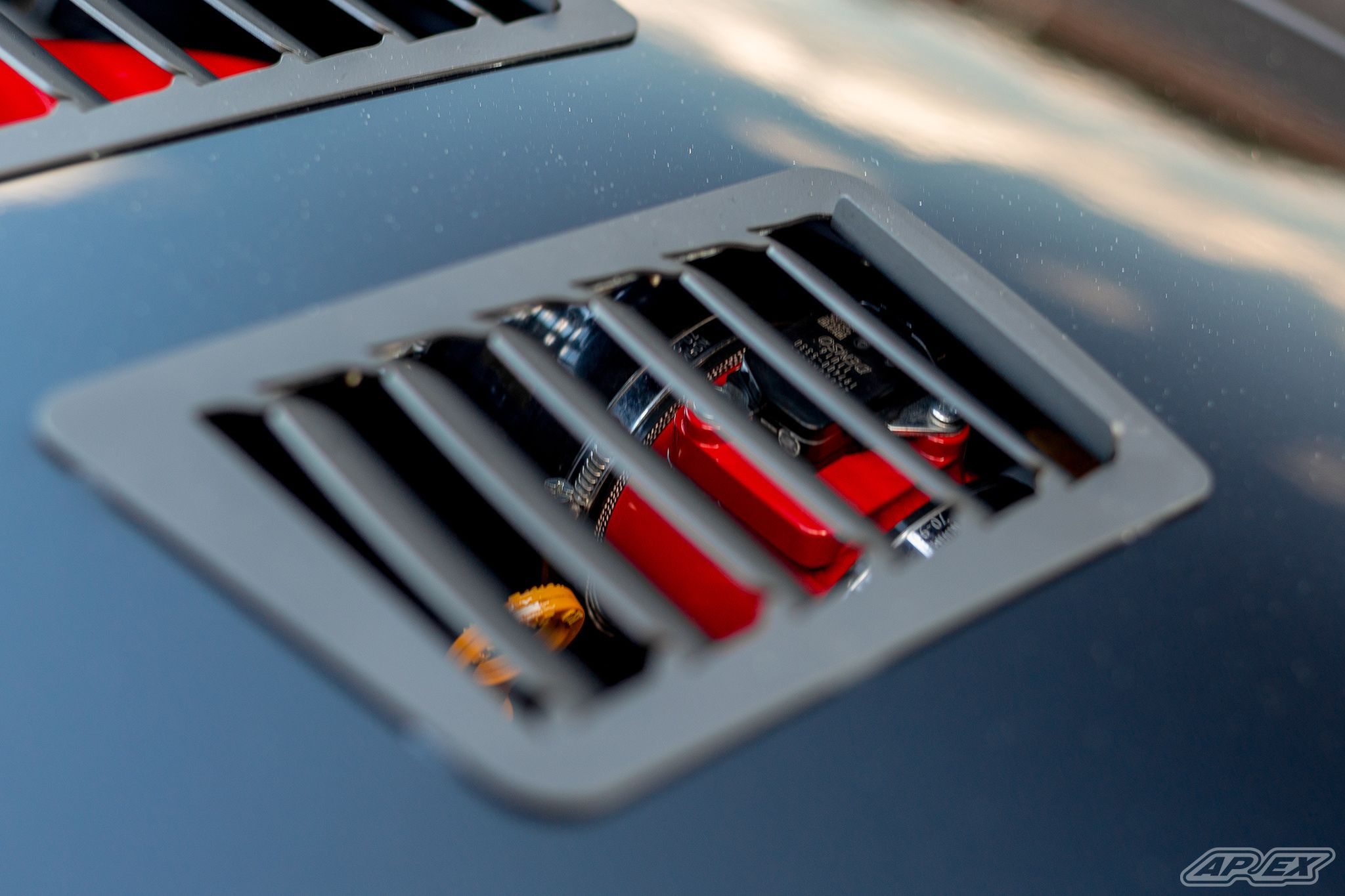 Black Subaru ZC6 / Gen 1 BRZ with 17" ARC-8 Apex wheels in Satin Black