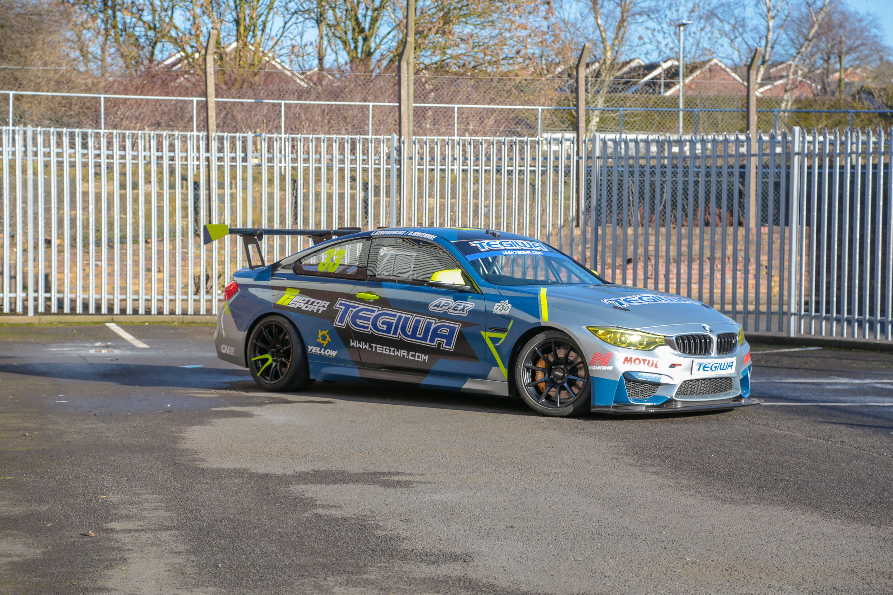 Multicolor BMW F82 Coupe M4 with 18" SM-10 Apex wheels in Satin Black