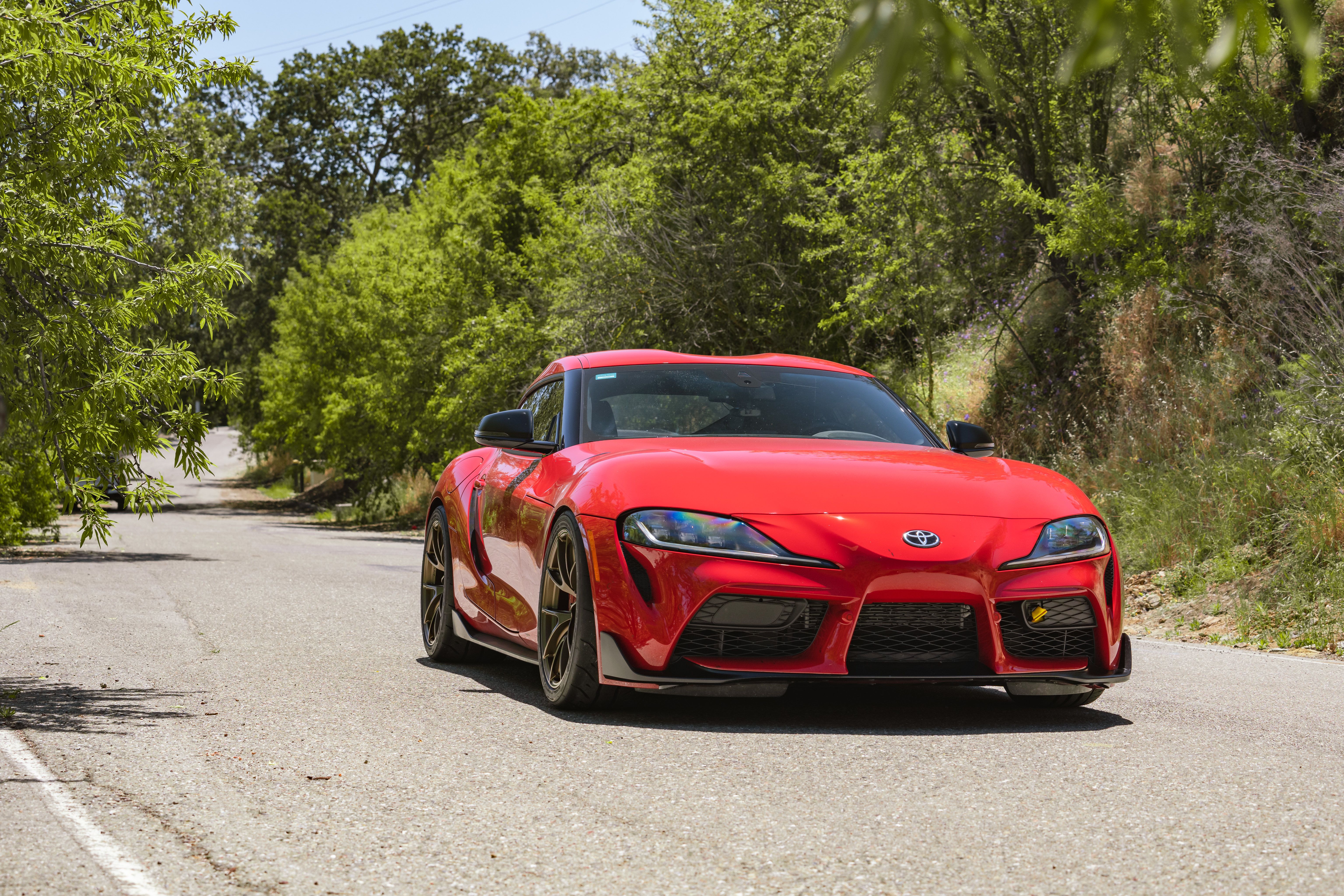 Toyota GR Supra with 19
