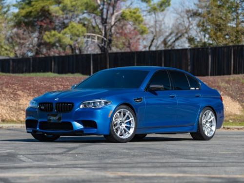 Blue BMW M5 - SM-10RS in Brushed Clear