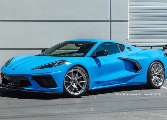 Chevrolet C8 Corvette Stingray/Z51 with 19"/20" VS-5RS in Brushed Clear