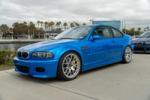 BMW E46 M3 with 19" EC-7 in Race Silver