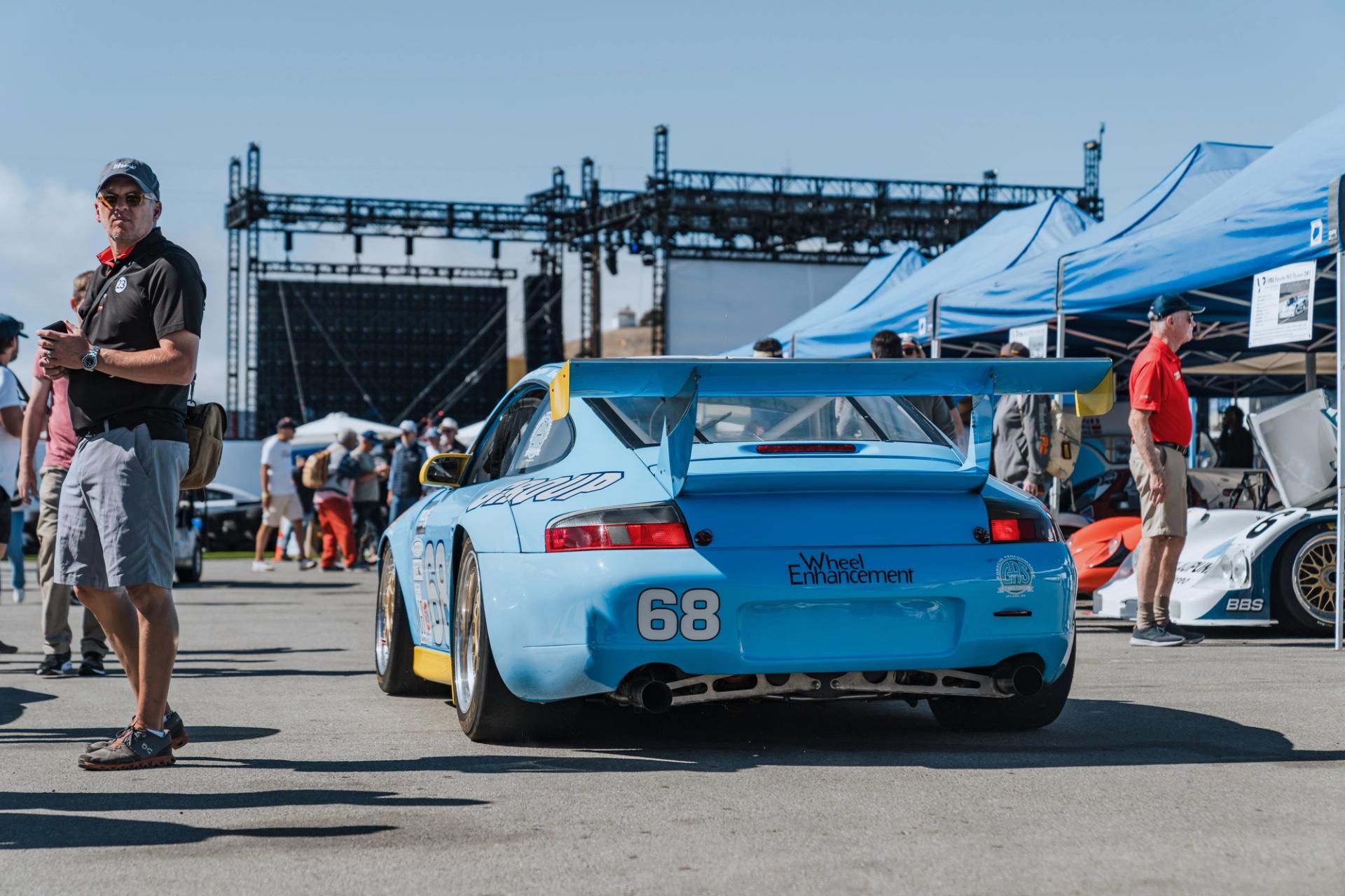 Porsche 911 996 GT2 with 18" EC-7RS in Anthracite