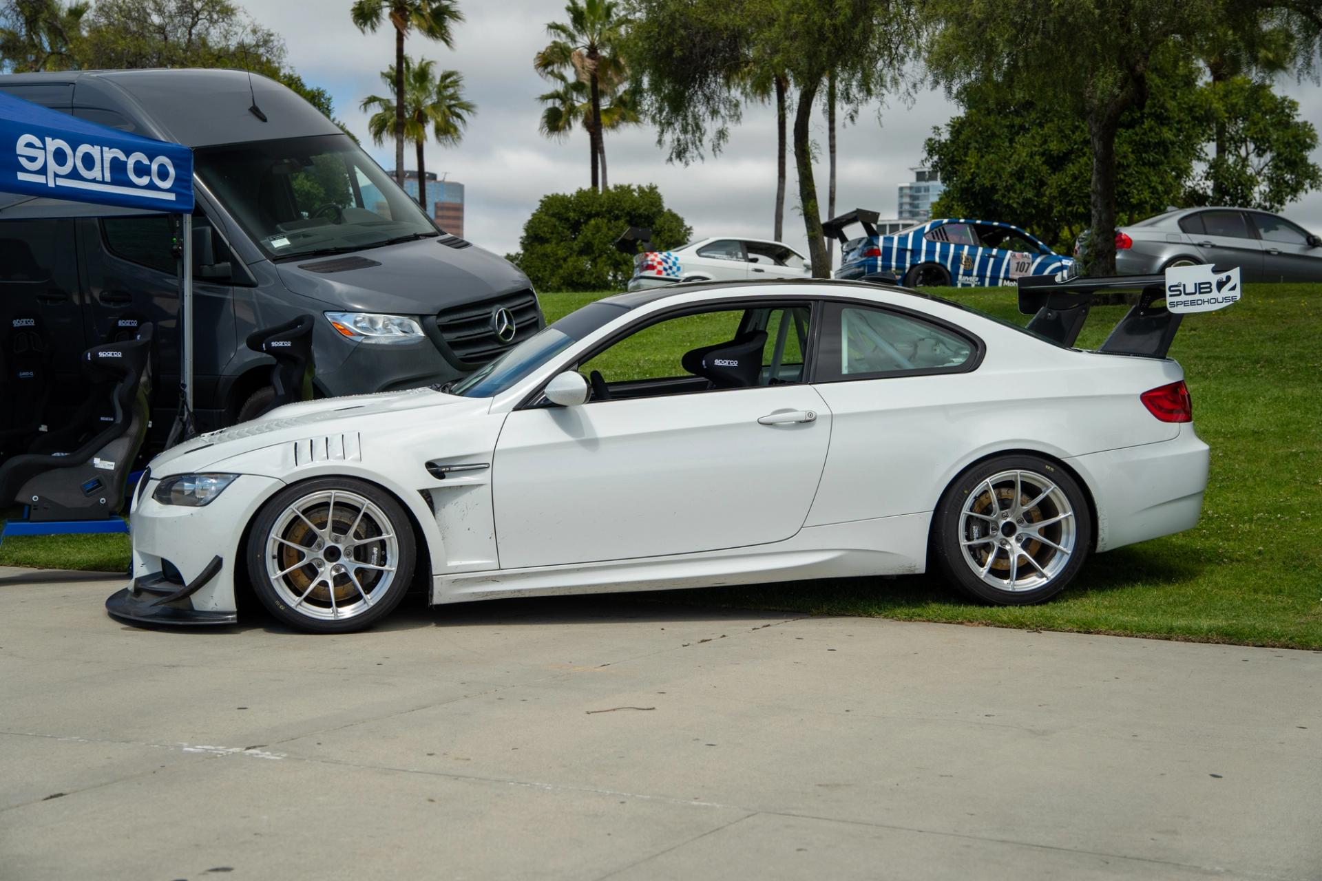 BMW E92 Coupe M3 with 18" VS-5RS in Brushed Clear