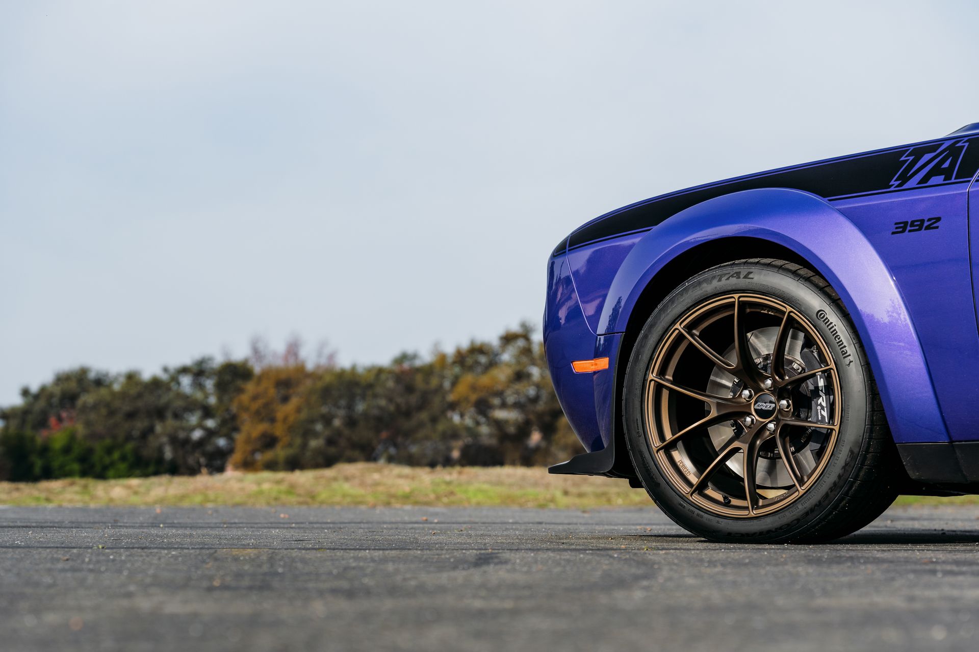 Dodge Challenger R/T Scat Pack Widebody with 20" VS-5RS in Satin Bronze