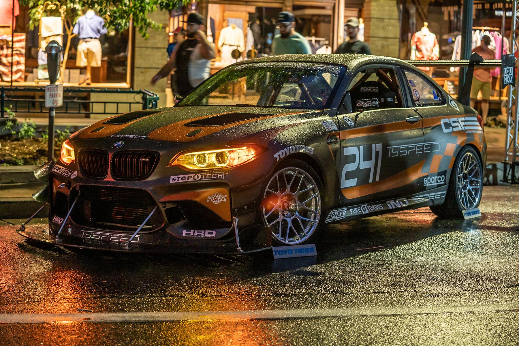 BMW F87 M2 with 18" ARC-8R in Polished