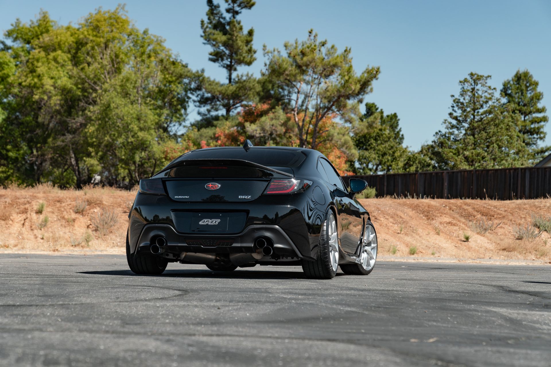 Subaru ZD8 / Gen 2 BRZ with 18" VS-5RS in Brushed Clear