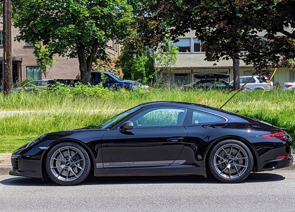 Porsche 911 991.2 Carrera T with 19" VS-5RS in Anthracite