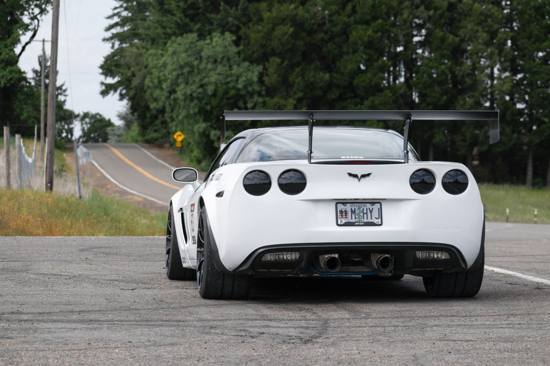 Chevrolet C6 Corvette Grand Sport with 18"/19" SM-10RS in Satin Black