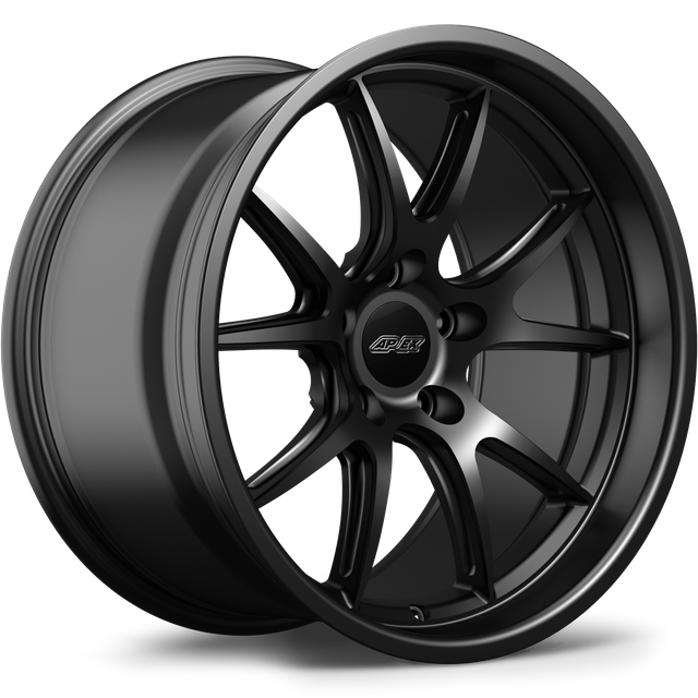 Apex Wheels 18" FL-5 in Satin Black with Gloss Black center cap