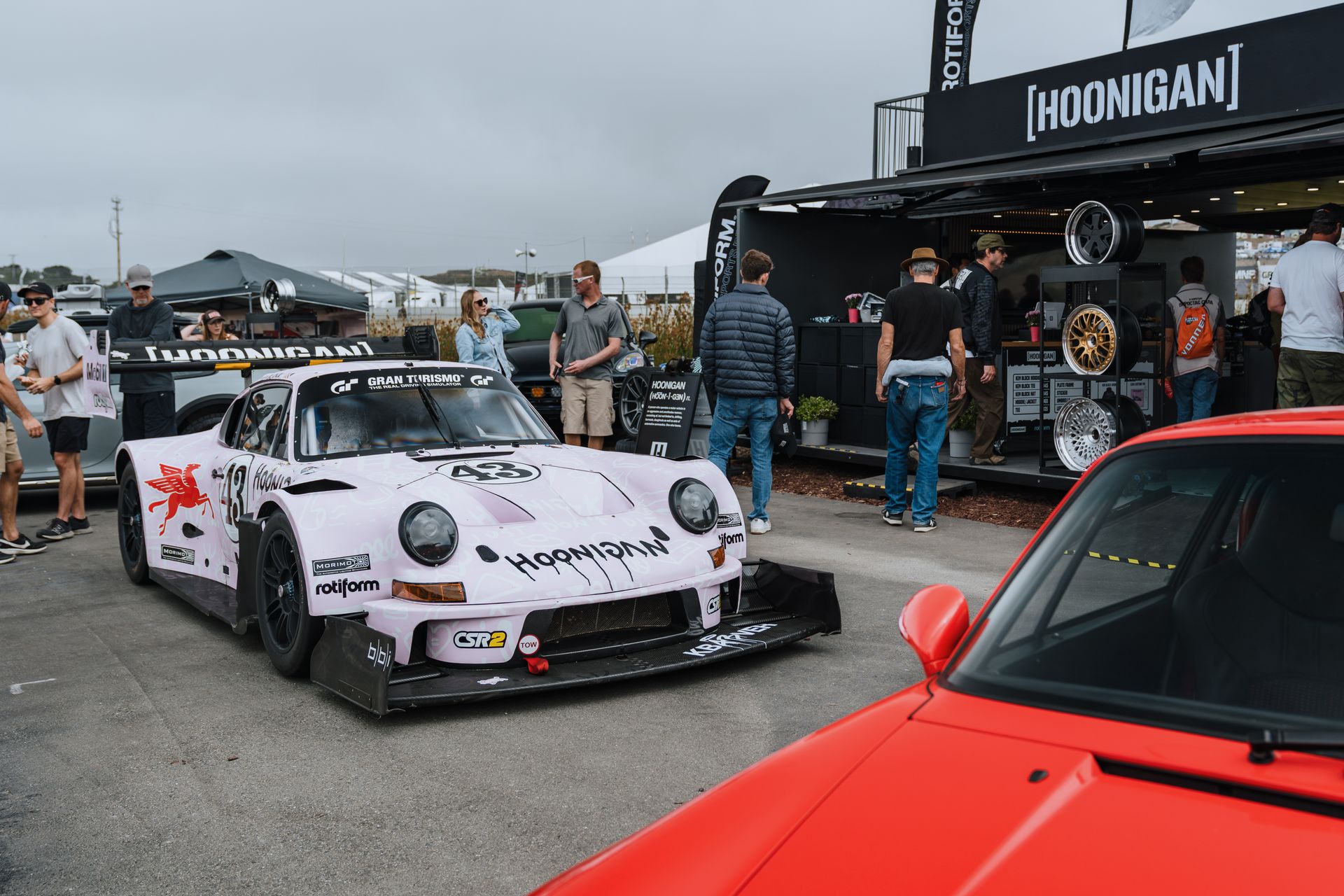 Porsche 911 996 GT2 with 18" EC-7RS in Anthracite