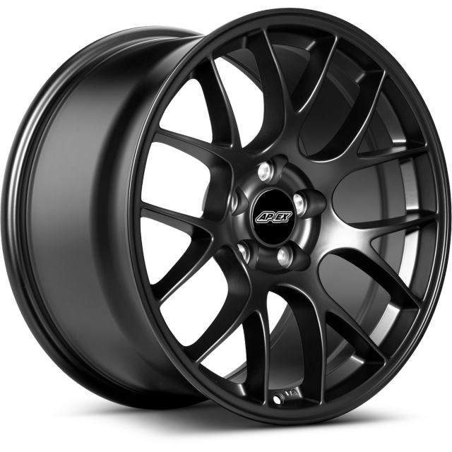 Apex Wheels 18" EC-7 in Satin Black