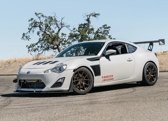 Scion FR-S with 17" VS-5RS in Satin Bronze