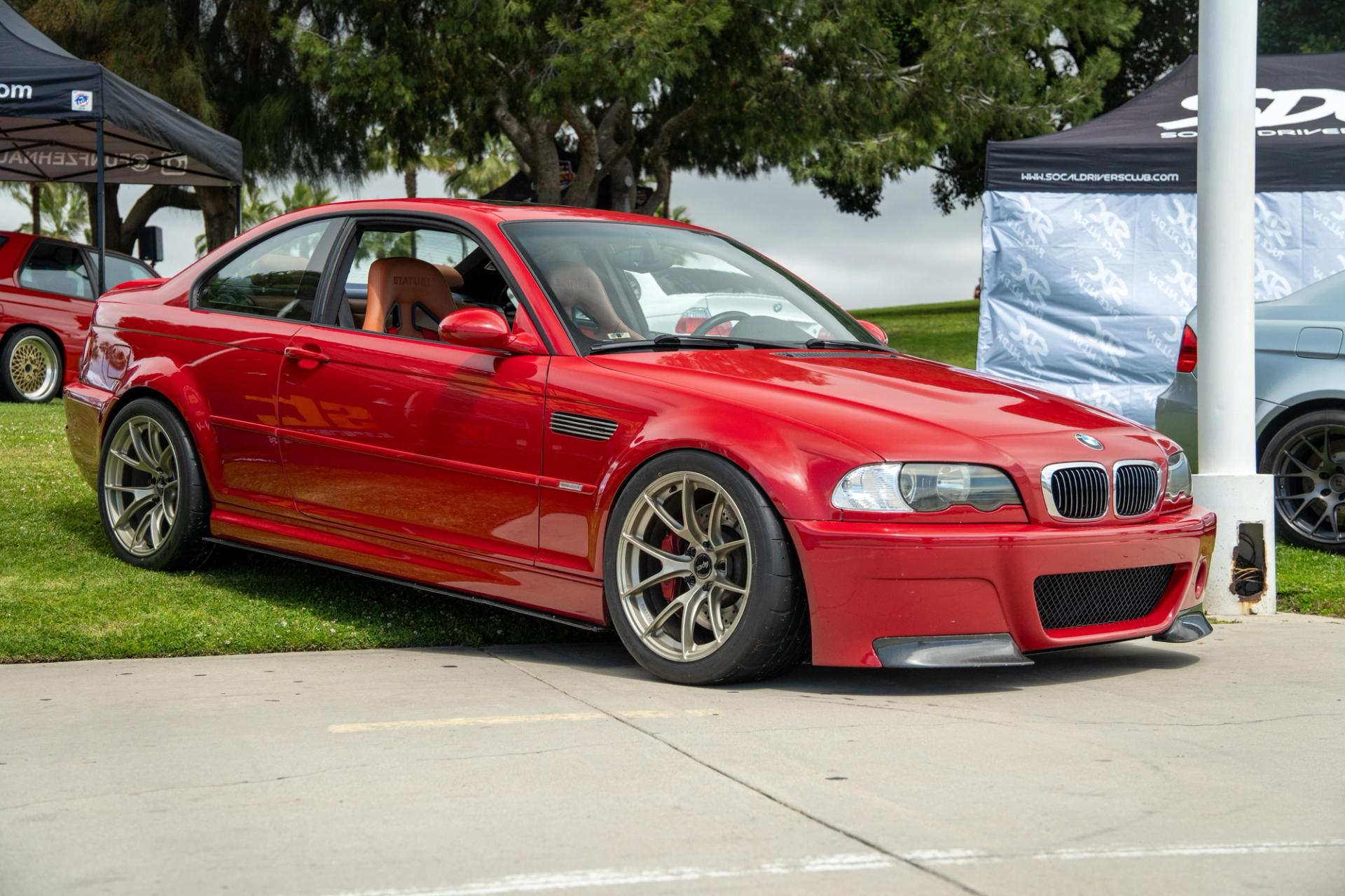 BMW E46 M3 with 18" VS-5RS in Motorsport Gold