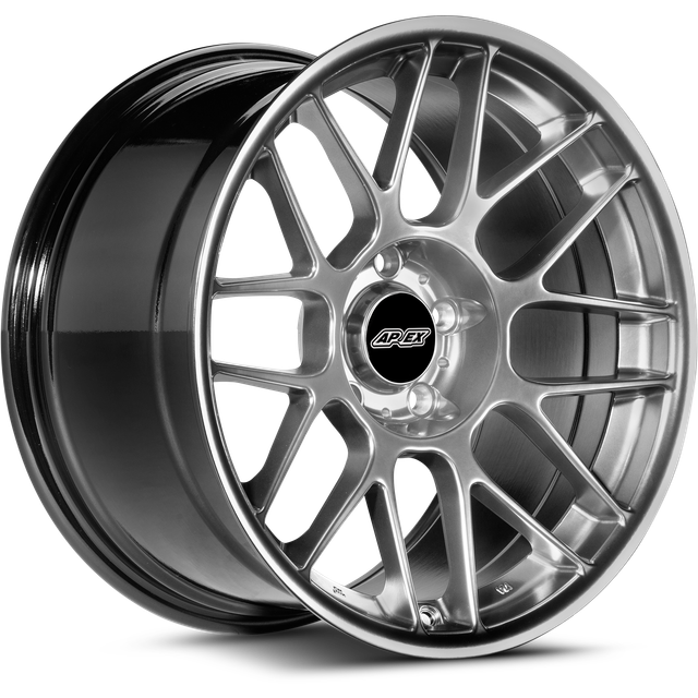 Apex Wheels 18" ARC-8 in Hyper Black with Gloss Black center cap