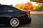 BMW F30 Sedan 3 Series with 17" EC-7R in Brushed Clear