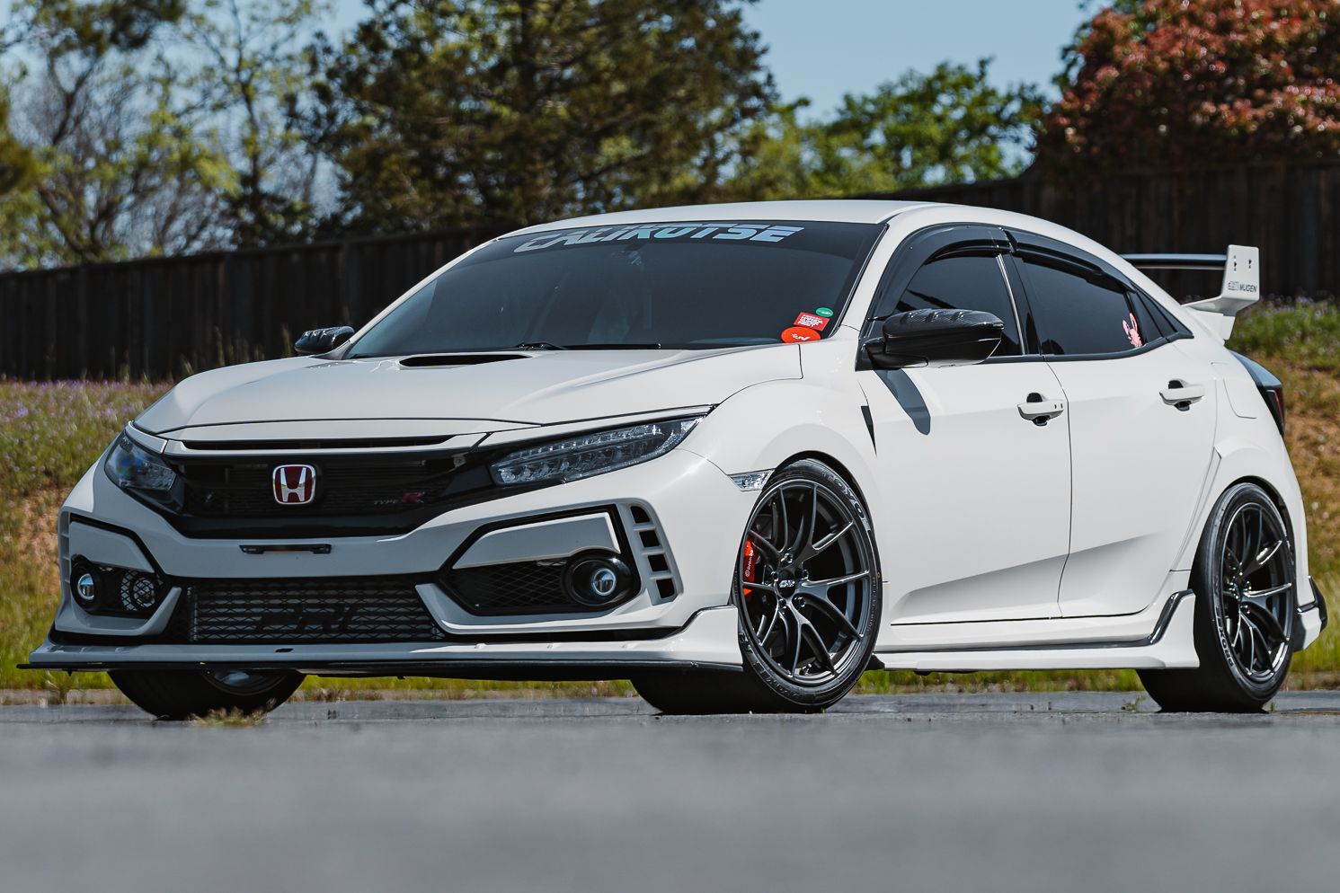 Honda FK8 Civic Type-R with 18" VS-5RS in Anthracite