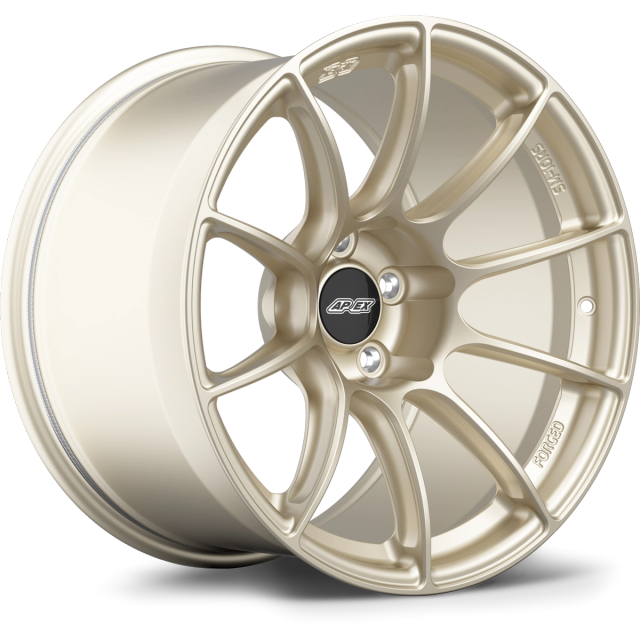 Apex Wheels 18" SM-10RS in Motorsport Gold with Gloss Black center cap