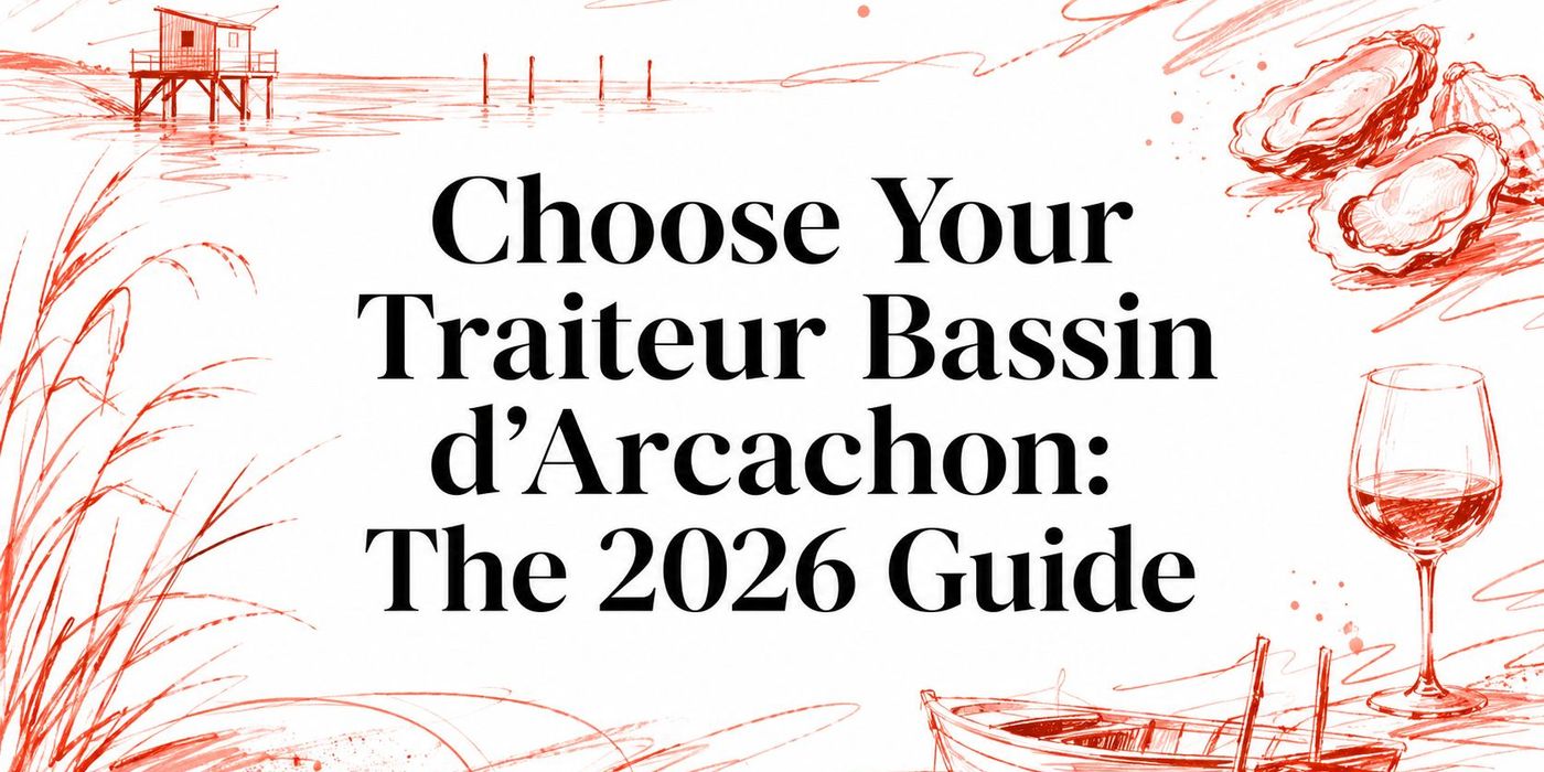 Choose Your Traiteur Bassin d'Arcachon: The 2026 Guide