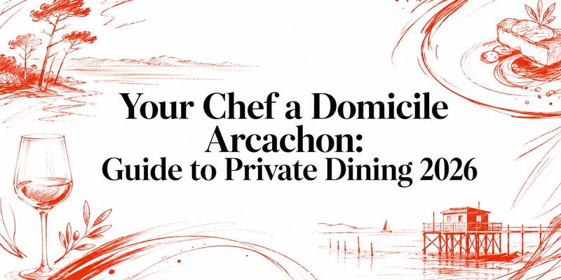 Your Chef a Domicile Arcachon: Guide to Private Dining 2026