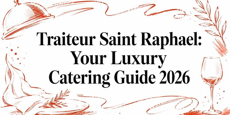 Traiteur Saint Raphael: Your Luxury Catering Guide 2026