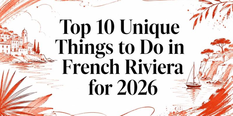 Top 10 Unique Things to Do in French Riviera for 2026