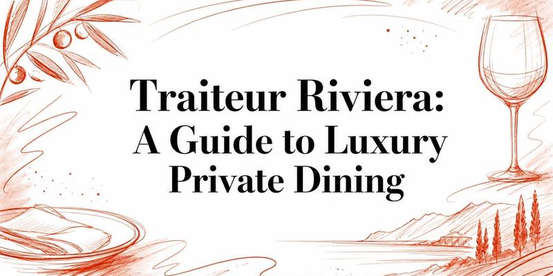 Traiteur Riviera: A Guide to Luxury Private Dining