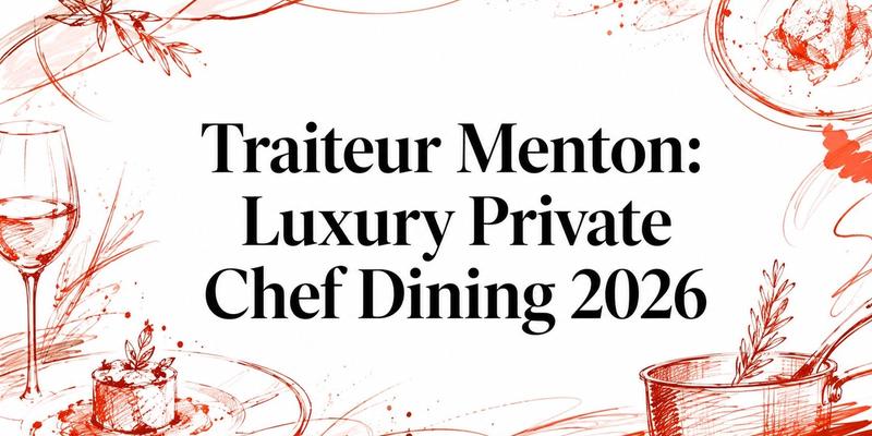 Traiteur Menton: Luxury Private Chef Dining 2026