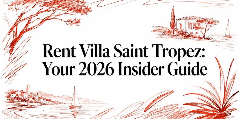 Rent Villa Saint Tropez: Your 2026 Insider Guide