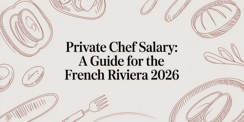 Private Chef Salary: A Guide for the French Riviera 2026