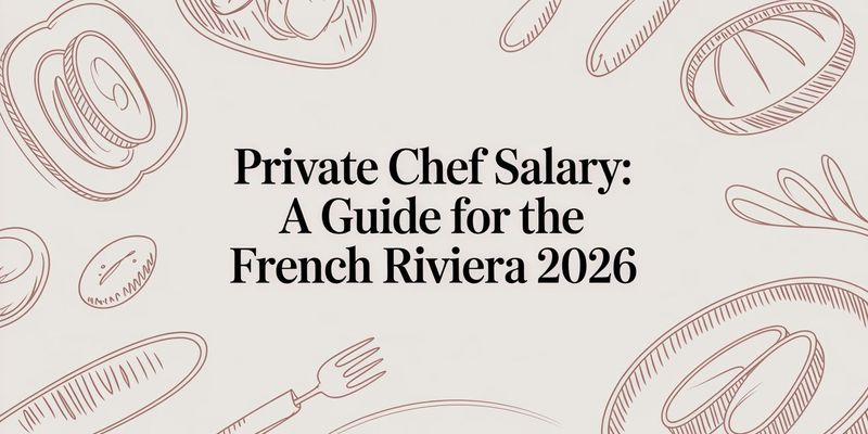 Private Chef Salary: A Guide for the French Riviera 2026