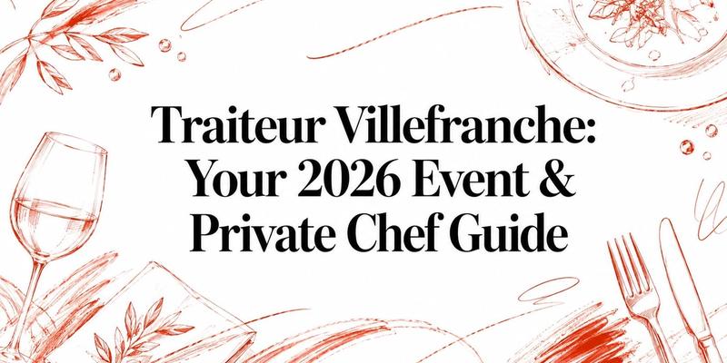 Traiteur Villefranche: Your 2026 Event & Private Chef Guide
