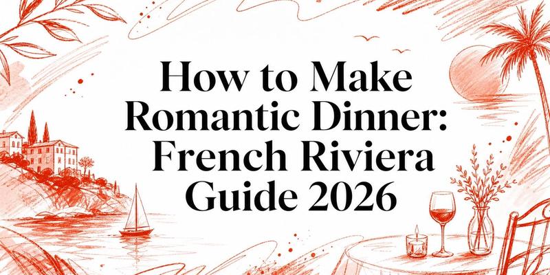 How to Make Romantic Dinner: French Riviera Guide 2026